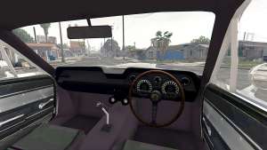 Ford Mustang GT500 1967 [replace] for GTA 5 - interior