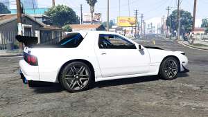 Mazda Savanna RX-7 (FC) [replace] for GTA 5 - side view
