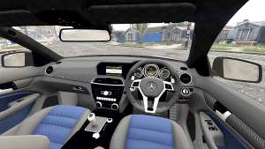 Mercedes-Benz C63 AMG (C204) 2012 v1.1 [replace] for GTA 5 - interior