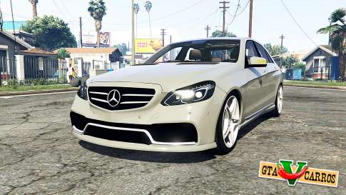 Mercedes-Benz E63 AMG (W212) 2013 [replace] for GTA 5 - front view