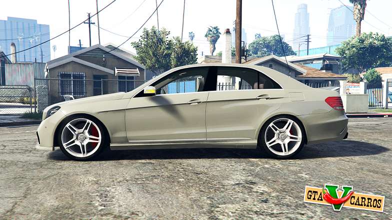 Mercedes-Benz E63 AMG (W212) 2013 [replace] for GTA 5 - side view