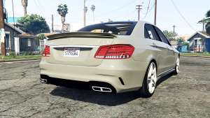 Mercedes-Benz E63 AMG (W212) 2013 [replace] for GTA 5 - rear view