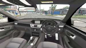 Mercedes-Benz E63 AMG (W212) 2013 [replace] for GTA 5 - interior