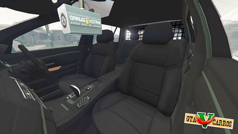 BMW 525d Touring Metropolitan Police [replace] for GTA 5 - seats