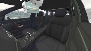 BMW 525d Touring Metropolitan Police [replace] for GTA 5 - seats
