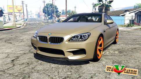 BMW M6 Coupe (F13) [replace] for GTA 5 - front view