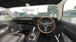 Plymouth Barracuda 1970 v2.0 [replace] for GTA 5 - interior