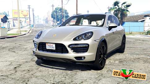Porsche Cayenne Turbo (958) 2013 v1.1 [add-on] for GTA 5 - front view