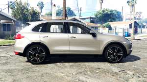Porsche Cayenne Turbo (958) 2013 v1.1 [add-on] for GTA 5 - side view