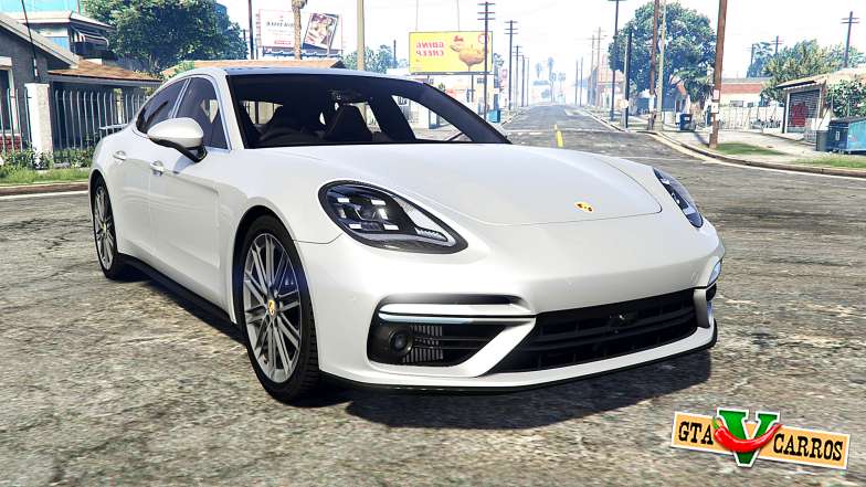 Porsche Panamera Turbo (971) 2017 [add-on] for GTA 5 - front view