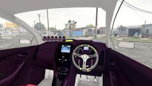 Toyota Vios (XP150) 2013 [replace] for GTA 5 - interior