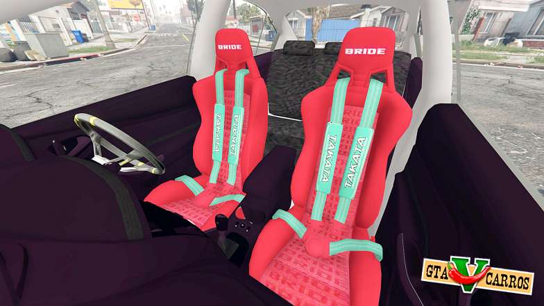 Toyota Vios (XP150) 2013 [replace] for GTA 5 - seats