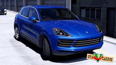 Porsche Cayenne S 2018 for GTA 5 - front view