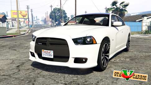 Dodge Charger SRT8 (LD) 2012 [replace] for GTA 5 - front view