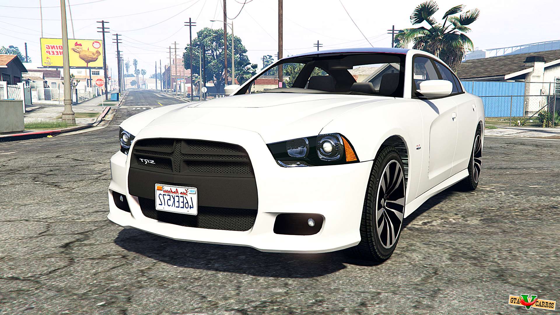 Dodge charger gta 5 replace фото 9
