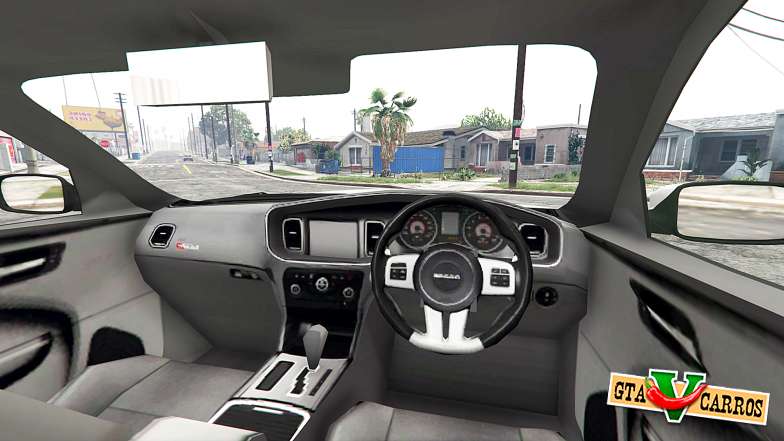 Dodge Charger SRT8 (LD) 2012 [replace] for GTA 5 - interior