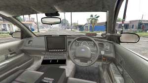 Ford Crown Victoria Highway Patrol [replace] for GTA 5 - interior