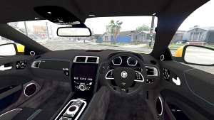Jaguar XKR-S GT (X150) 2013 v1.1 [replace] for GTA 5 - interior