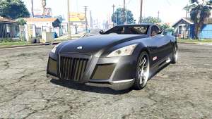 Maybach Exelero concept 2005 v0.5 [replace] for GTA 5 - front view