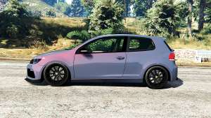 Volkswagen Golf R Mk6 [replace] for GTA 5 - side view