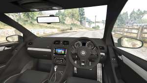 Volkswagen Golf R Mk6 [replace] for GTA 5 - interior