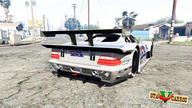 Mercedes-Benz CLK LM 1998 [replace] for GTA 5 - rear view