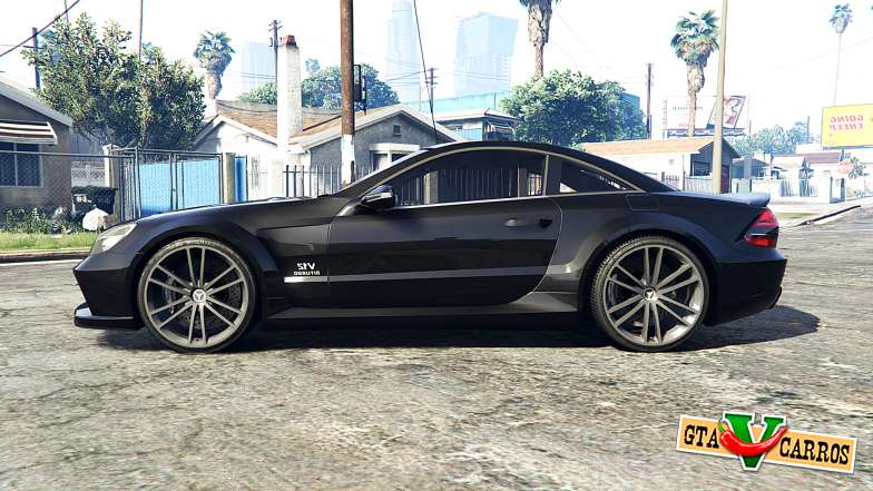 Mercedes-Benz SL 65 AMG (R230) v1.2 [replace] for GTA 5 - side view