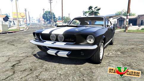 Ford Mustang GT500 1967 v1.2 [replace] for GTA 5 - front view