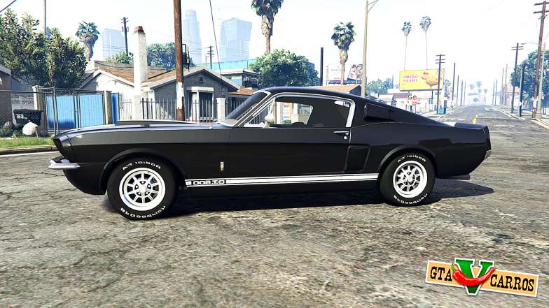 Ford Mustang GT500 1967 v1.2 [replace] for GTA 5 - side view