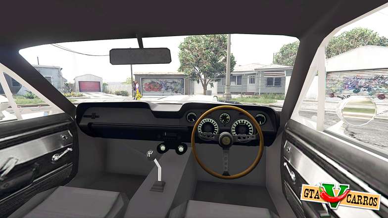 Ford Mustang GT500 1967 v1.2 [replace] for GTA 5 - interior