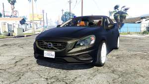 Volvo S60 unmarked police [replace] for GTA 5 - front view