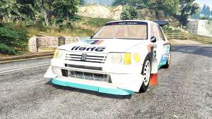 Peugeot 205 T16 [replace] for GTA 5 - front view