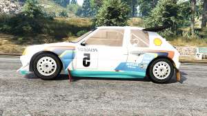 Peugeot 205 T16 [replace] or GTA 5 - side view