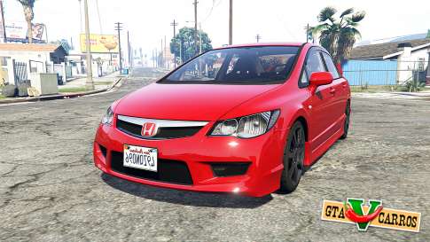Honda Civic Type-R (FD2) 2008 [add-on] for GTA 5 - front view