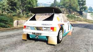 Peugeot 205 T16 [replace] or GTA 5 - rear view