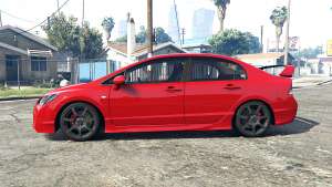 Honda Civic Type-R (FD2) 2008 [add-on] for GTA 5 - side view