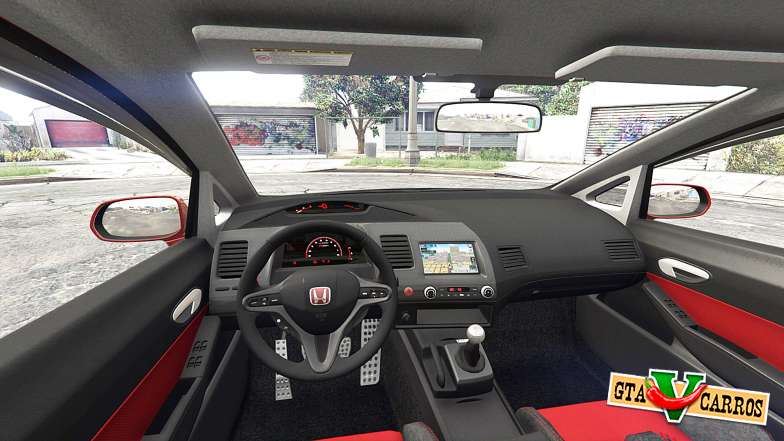 Honda Civic Type-R (FD2) 2008 [add-on] for GTA 5 - interior