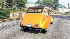 Citroen 2CV v1.2 [replace] or GTA 5 - rear view