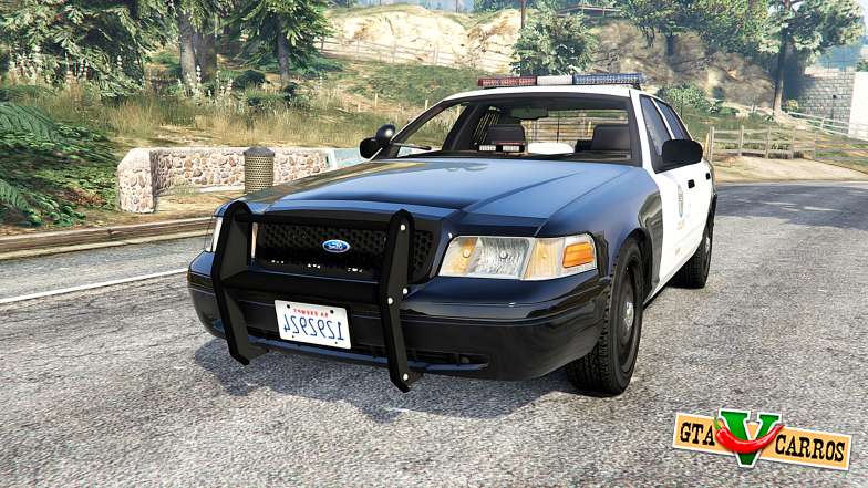 Ford Crown Victoria Police [replace] for GTA 5 - front view