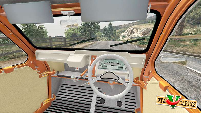 Citroen 2CV v1.2 [replace] or GTA 5 - interior