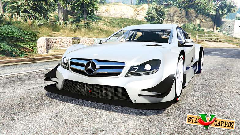 Mercedes-Benz C 63 AMG (C204) DTM v1.2 [replace] for GTA 5 - front view