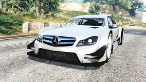 Mercedes-Benz C 63 AMG (C204) DTM v1.2 [replace] for GTA 5 - front view