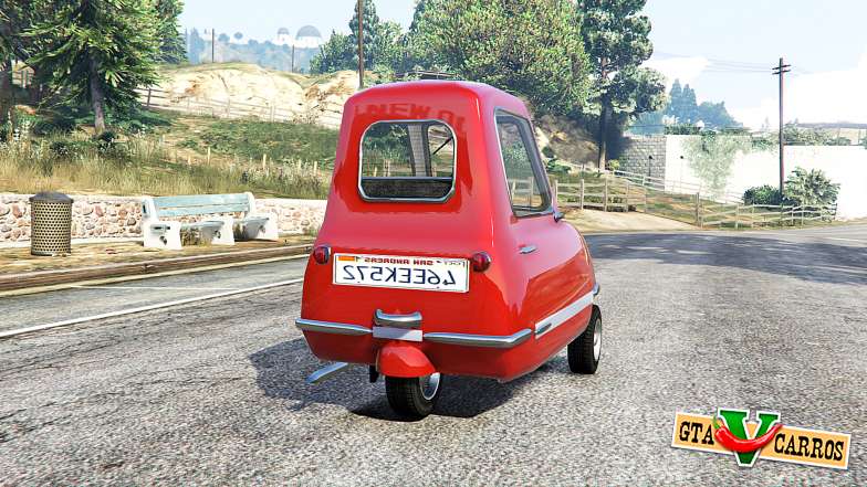 Peel P50 v1.1 [replace] for GTA 5 - rear view