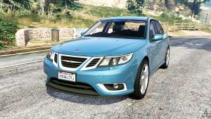 Saab 9-3 Turbo X [replace] for GTA 5 - front view