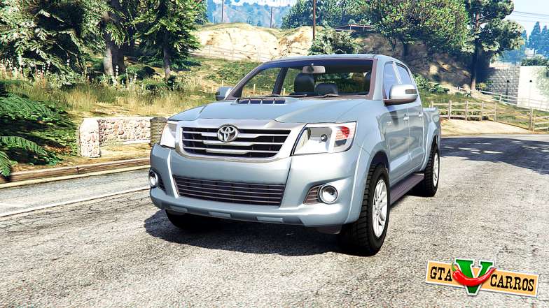 Toyota Hilux Double Cab 2012 [replace] for GTA 5 - front view
