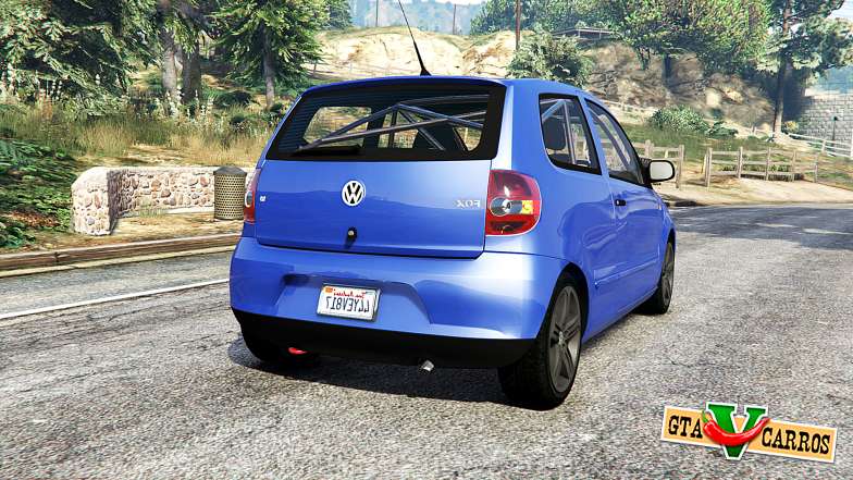 Volkswagen Fox v2.0 [replace] for GTA 5 - rear view