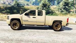 Chevrolet Silverado 1500 LT v0.5 [replace] for GTA 5 - side view