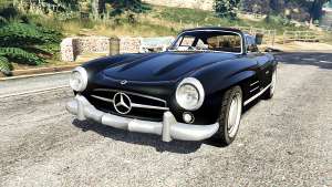 Mercedes-Benz 300 SL (W198) 1954 [replace] for GTA 5 - front view