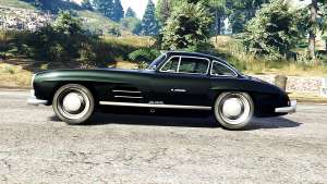 Mercedes-Benz 300 SL (W198) 1954 [replace] for GTA 5 - side view