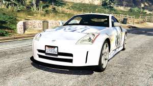 Nissan 350Z (Z33) [replace] for GTA 5 - front view